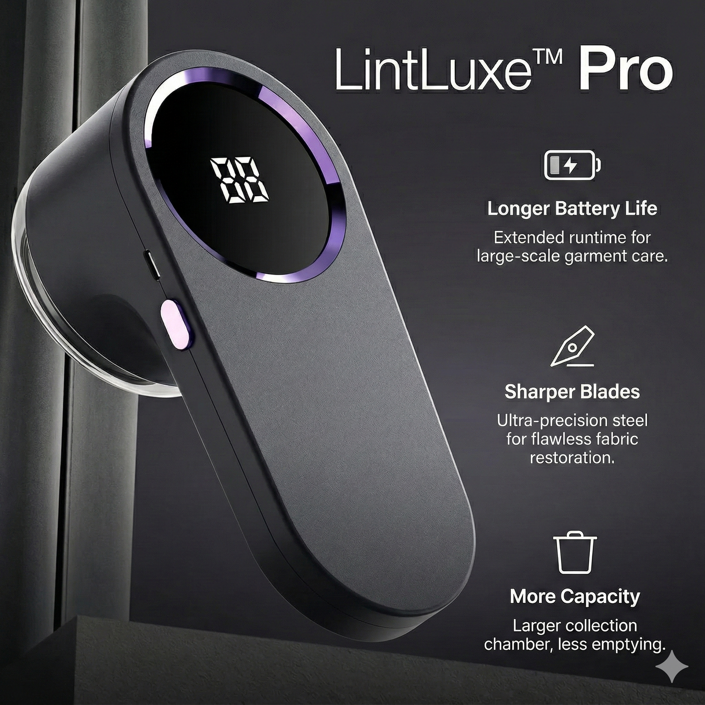 LintLuxe™ - Refresh Clothes Instantly